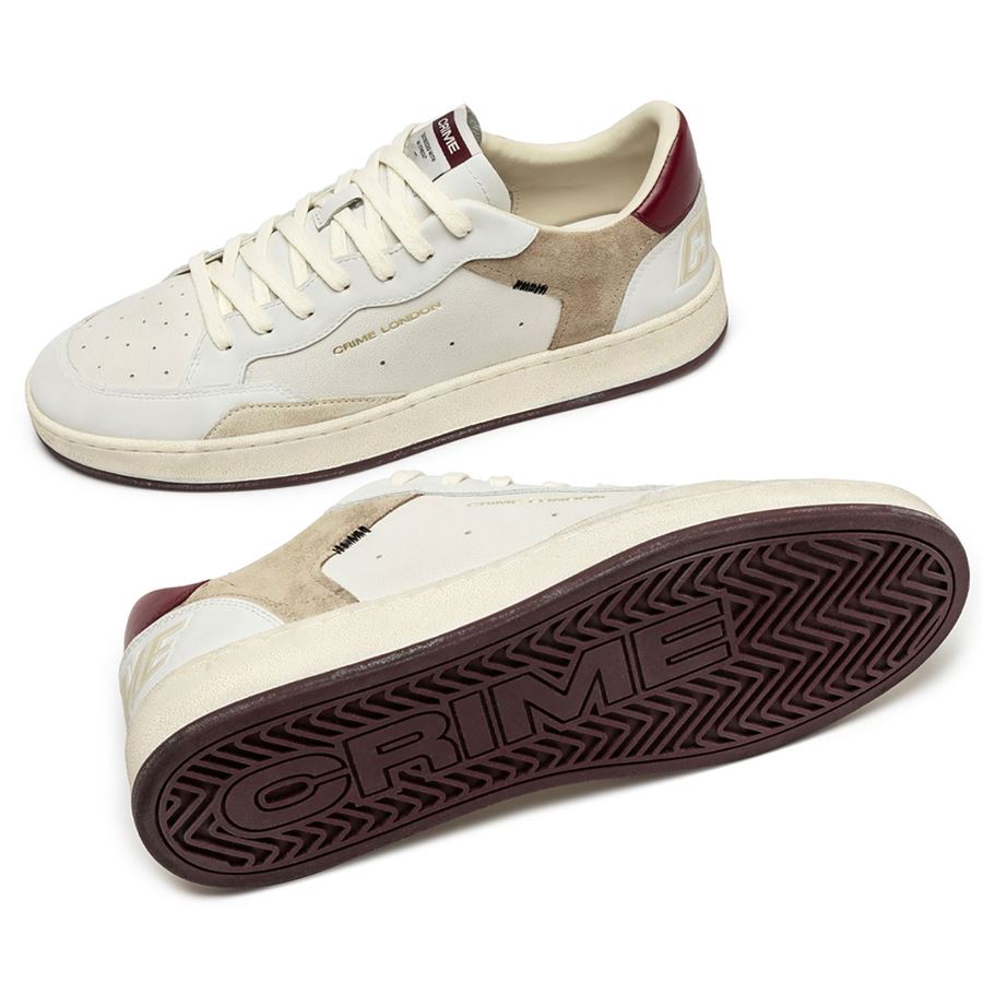 Chelsea Royal Red  sneakers da uomo Crime London | 15203AA7B10